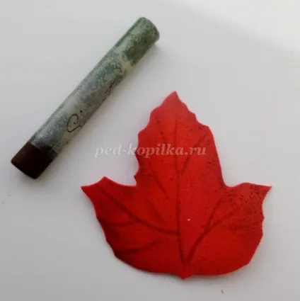 Гілка калини з фоамірана своїми руками (фоамірана) Гілка калини з фоамірана своїми руками