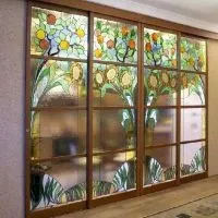 вітражні малюнки