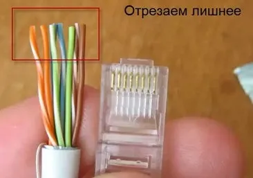 Вита пара обтиск і правильна терморегулятори для різних типів з'єднання (правильна) Вита пара обтиск і правильна терморегулятори для різних типів з'єднання
