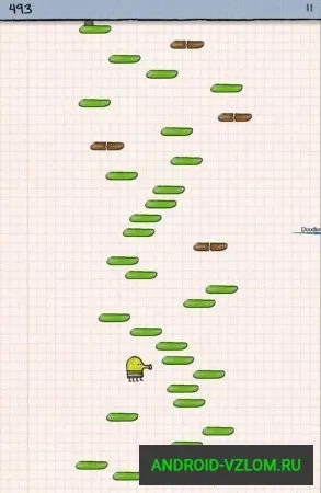 Зламана doodle jump v мод на гроші (платформ) Зламана doodle jump v мод на гроші