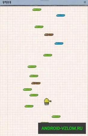 Зламана doodle jump v мод на гроші (зависанням) Зламана doodle jump v мод на гроші
