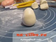 Як ліпити зайчика з мастики для прикраси торта (зайчика) Як ліпити зайчика з мастики для прикраси торта