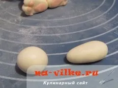 Як ліпити зайчика з мастики для прикраси торта (мастики рожевого відтінку скачайте) Як ліпити зайчика з мастики для прикраси торта