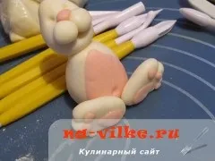 Як ліпити зайчика з мастики для прикраси торта (ліпити) Як ліпити зайчика з мастики для прикраси торта