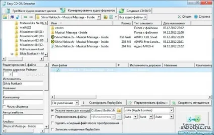 Як конвертувати flac в apple lossless (