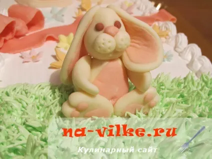 Як ліпити зайчика з мастики для прикраси торта (мастики бажано використовувати) Як ліпити зайчика з мастики для прикраси торта