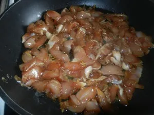 Запечене куряче філе з овочами