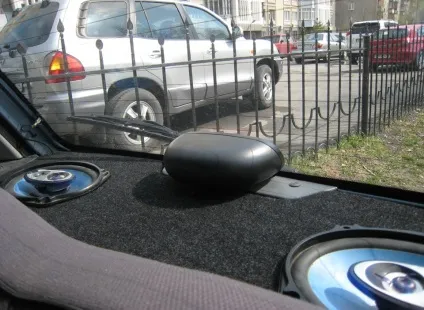 Задня полиця Матіз своїми руками (просвердлити отвори діаметром) Задня полиця Матіз своїми руками