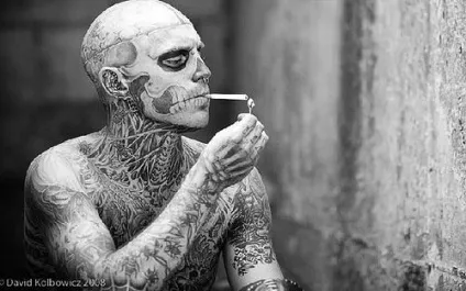 Zombie boy Рік Дженест