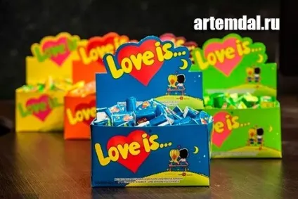 Жуйка (жувальна гумка) love is (жувальна) Жуйка (жувальна гумка) love is