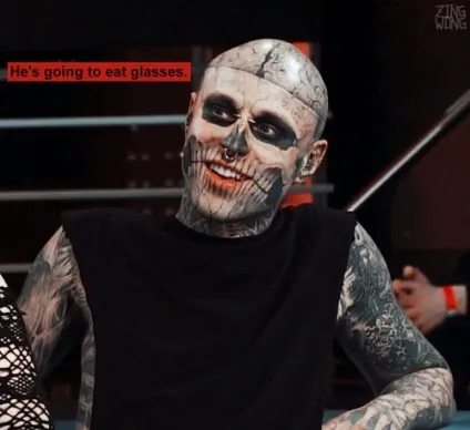 Zombie boy Рік Дженест
