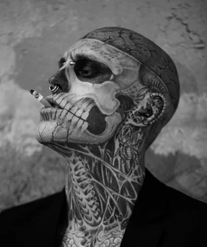 Zombie boy Рік Дженест
