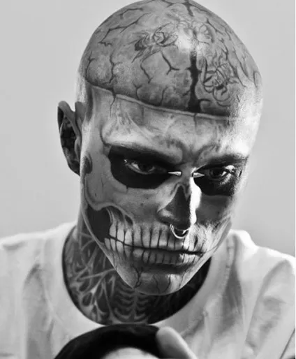 Zombie boy Рік Дженест