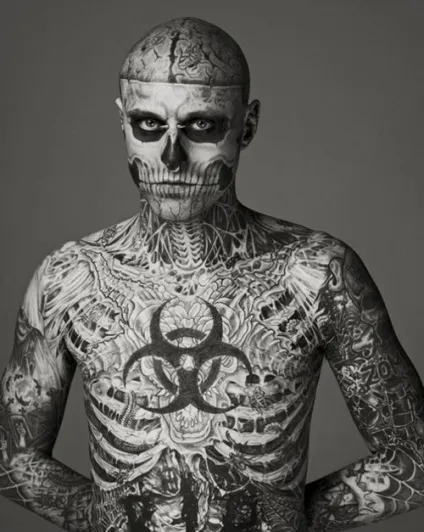 Zombie boy Рік Дженест