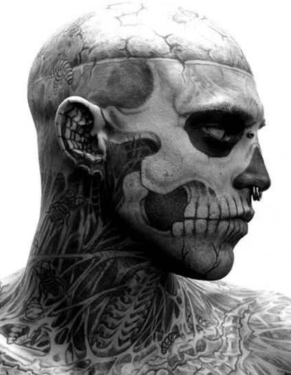 Zombie boy Рік Дженест