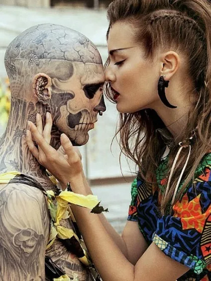 Zombie boy Рік Дженест