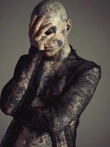 Zombie boy Рік Дженест