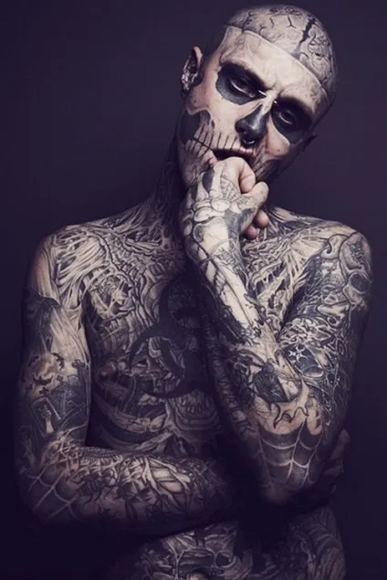 Zombie boy Рік Дженест