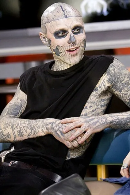 Zombie boy Рік Дженест