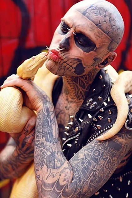Zombie boy Рік Дженест