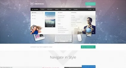 20 Плагінів мега-меню для wordpress