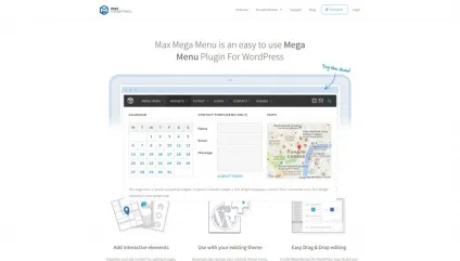 20 Плагінів мега-меню для wordpress