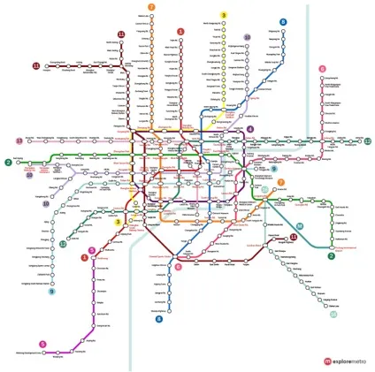 15 Самих складних схем метрополітену на цій планеті (метрополітену) 15 Самих складних схем метрополітену на цій планеті