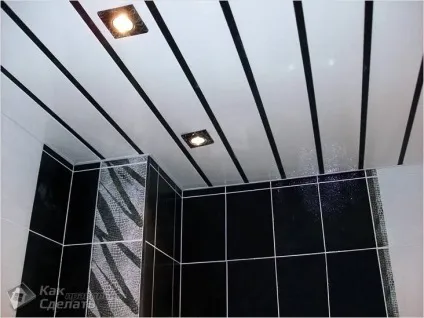 Алюмінієвий стеля своїми руками - монтаж рейкових стель (стелю) Алюмінієвий стеля своїми руками - монтаж рейкових стель
