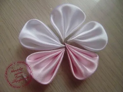 Братки - лепестов техніці канзаші - ярмарок майстрів - ручна робота, handmade (прикраси з квітами) Братки - лепестов техніці канзаші - ярмарок майстрів - ручна робота, handmade