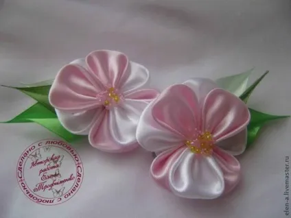 Братки - лепестов техніці канзаші - ярмарок майстрів - ручна робота, handmade (свічка) Братки - лепестов техніці канзаші - ярмарок майстрів - ручна робота, handmade