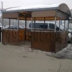 Альтанки та павільйони для куріння (альтанки з полікарбонату для куріння) Альтанки та павільйони для куріння