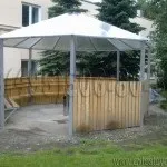 Альтанки та павільйони для куріння (альтанки з полікарбонату для куріння) Альтанки та павільйони для куріння