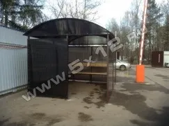Альтанки для куріння, курилки з полікарбонату, вуличні павільйони (вентиляції повітря всередині) Альтанки для куріння, курилки з полікарбонату, вуличні павільйони