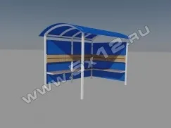 Альтанки для куріння, курилки з полікарбонату, вуличні павільйони (вентиляції повітря всередині) Альтанки для куріння, курилки з полікарбонату, вуличні павільйони
