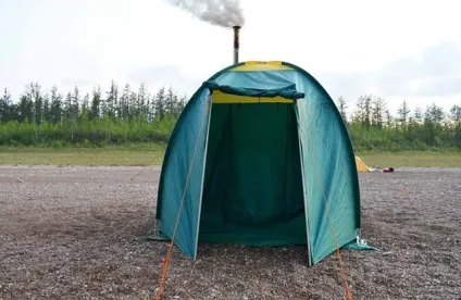Баня похідна з пічкою своїми руками, креслення банної печі для переносної мобільного лазні (лазня) Баня похідна з пічкою своїми руками, креслення банної печі для переносної мобільного лазні