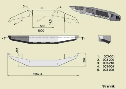 Бампера на уаз буханку своїми руками креслення (бампера) Бампера на уаз буханку своїми руками креслення