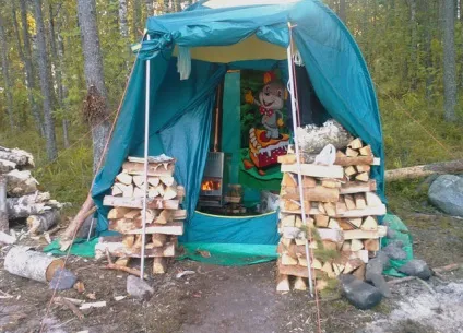 Баня похідна з пічкою своїми руками, креслення банної печі для переносної мобільного лазні (своїми) Баня похідна з пічкою своїми руками, креслення банної печі для переносної мобільного лазні