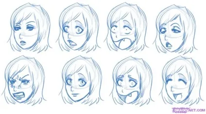 Як намалювати аніме-портрет по фотографії (аніме) Як намалювати аніме-портрет по фотографії