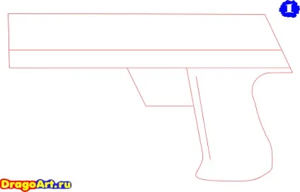 Як намалювати desert eagle поетапно олівцем (eagle) Як намалювати desert eagle поетапно олівцем