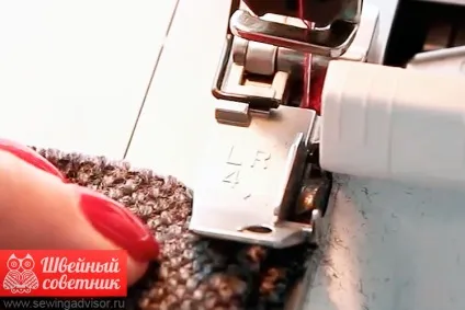 Як навчитися шити на оверлок - відео майстер-клас