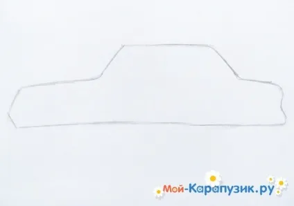 Як намалювати машину олівцем поетапно (легкової машини колеса) Як намалювати машину олівцем поетапно