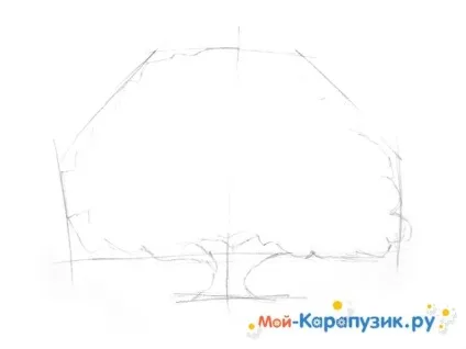 Як намалювати дуб поетапно кольоровими олівцями (олівцями) Як намалювати дуб поетапно кольоровими олівцями