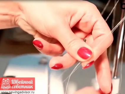 Як навчитися шити на оверлок - відео майстер-клас