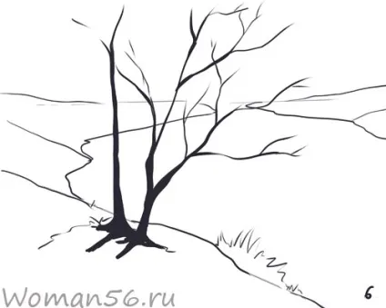 Як намалювати осінній пейзаж олівцем поетапно (як намалювати осінній пейзаж) Як намалювати осінній пейзаж олівцем поетапно