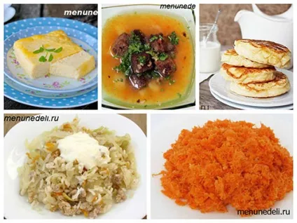 Страви для меню на місяць і їх склад (капуста рисом фаршем) Страви для меню на місяць і їх склад