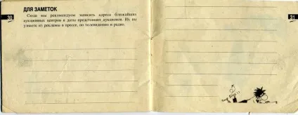 Брошура, що видавалася разом з приватизаційним чеком (акцій розрахунку кількість) Брошура, що видавалася разом з приватизаційним чеком