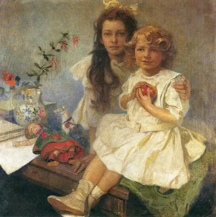 Чеський художник альфонс муха і його жінки