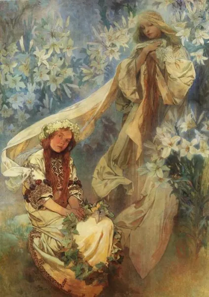 Чеський художник альфонс муха і його жінки