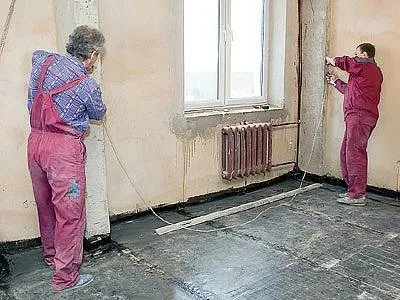 Що корисно знати про пристрій стяжки підлоги, будівництво та оздоблення котеджів в Україні (виміри проводять лінії) Що корисно знати про пристрій стяжки підлоги, будівництво та оздоблення котеджів в Україні