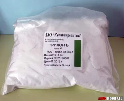 Що таке трилон б і де його можна купити розбираємося в хімікатах, автоблог